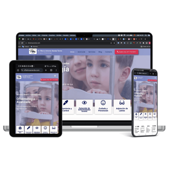 Diseño web responsivo y profesional Mariana Aranda
